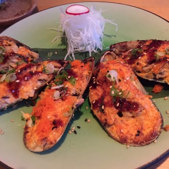 MF Sushi - Baked mussels - Sushi Bars Near Me - Houston, Texas