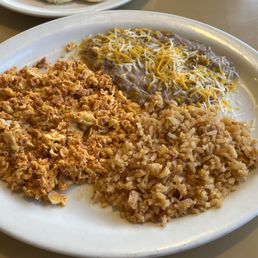Chorizo & Eggs with Beans & Rice Chorizo & Eggs with Beans & Rice