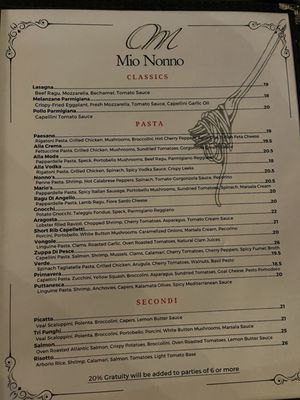 Menu photo 6 Mio Nonno Allen, TX Menu photo 6 Mio Nonno Allen, TX