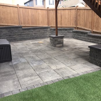 System Pavers - Retaining wall, pavers and frame deck posts - Landscaping Near Me - Lynnwood, Washington System Pavers - Retaining wall, pavers and frame deck posts - Landscaping Near Me - Lynnwood, Washington