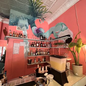 Flamingobaby Kitchen - FlamingoBABY Mural - Caribbean Near Me - Brooklyn, New York Flamingobaby Kitchen - FlamingoBABY Mural - Caribbean Near Me - Brooklyn, New York