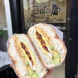 Betsys' Bagels & Deli - Momma's Bacon Egg & Cheese on a Roll