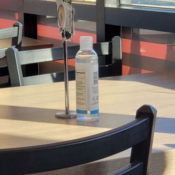 Pita Shop - Hand sanitizer on most of the tables - Middle Eastern Near Me - Hollywood, Florida Pita Shop - Hand sanitizer on most of the tables - Middle Eastern Near Me - Hollywood, Florida