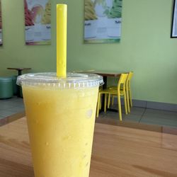 The pineapple slushy