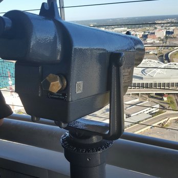 Reunion Tower - The binocular viewer - Landmarks & Historical Buildings Near Me - Dallas, Texas Reunion Tower - The binocular viewer - Landmarks & Historical Buildings Near Me - Dallas, Texas