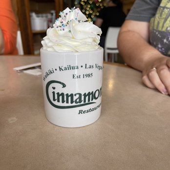 Cinnamon's Restaurant - Hot chocolate - Pancakes Near Me - Kailua, Hawaii Cinnamon's Restaurant - Hot chocolate - Pancakes Near Me - Kailua, Hawaii