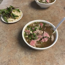 Beef pho size medium. Massive! Beef pho size medium. Massive!