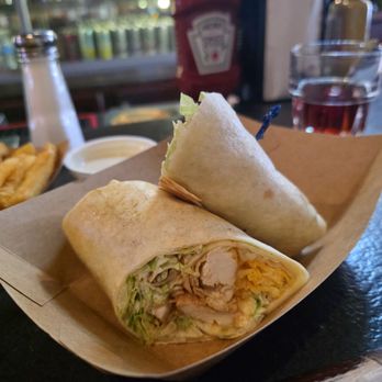 Monk's Bar & Grill - Bbq chicken wrap - American Near Me - Wisconsin Dells, Wisconsin Monk's Bar & Grill - Bbq chicken wrap - American Near Me - Wisconsin Dells, Wisconsin