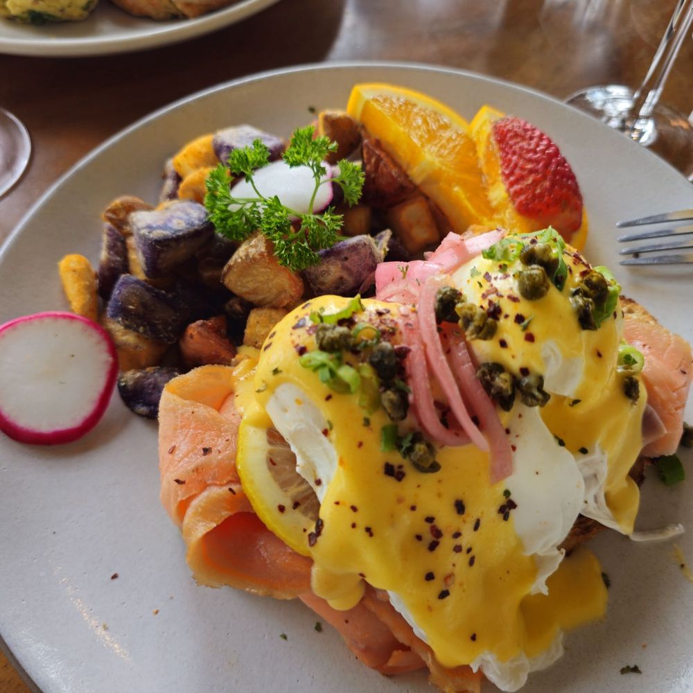 Son & Garden - Smoked Salmon Benedict - New American Near Me - Menlo Park, California