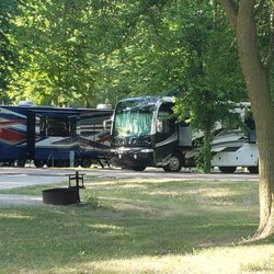 Lewis And Clark State Park - Some of the campsites.