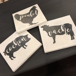 Minkology - Handmade and painted French Farm Signs
