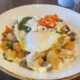 Chimichurri Steak & Eggs Hash OMG!!!
