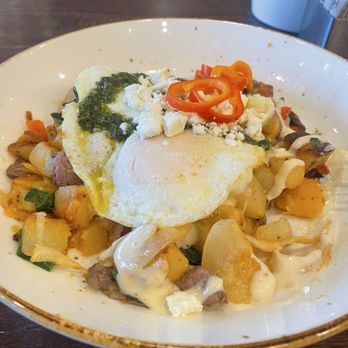 First Watch - Chimichurri Steak & Eggs Hash OMG!!! - Breakfast & Brunch Near Me - Olathe, Kansas