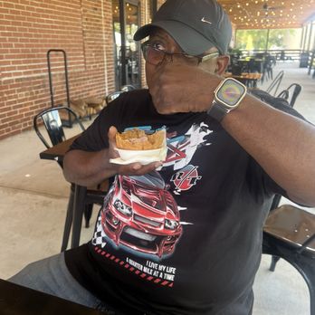 Rock Salt Milk Bar - My friend, Carrel eating every bite! - Ice Cream & Frozen Yogurt Near Me - LaGrange, Georgia Rock Salt Milk Bar - My friend, Carrel eating every bite! - Ice Cream & Frozen Yogurt Near Me - LaGrange, Georgia