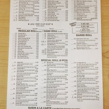 Sushi Soho - Dinner menu - Sushi Bars Near Me - Bedford, Texas Sushi Soho - Dinner menu - Sushi Bars Near Me - Bedford, Texas