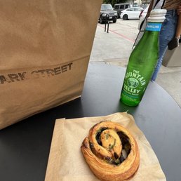 Matcha Chocolate Croissant