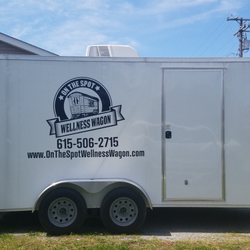On the Spot Wellness Wagon - Mobile Massage Office