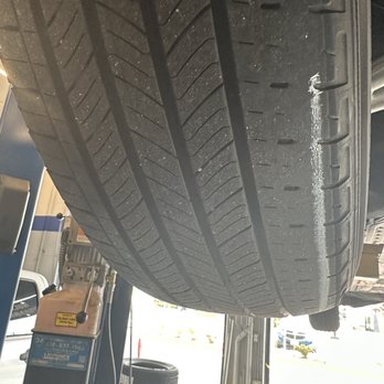 Mountain View Tire & Auto Service - Interior of tire worn out - Tires Near Me - Chatsworth, California Mountain View Tire & Auto Service - Interior of tire worn out - Tires Near Me - Chatsworth, California