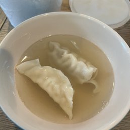 Wonton soup Wonton soup