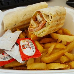 Buffalo Chicken wrap. Buffalo Chicken wrap.