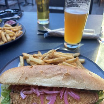 Vibrissa Beer - Fried catfish sandwich. $12 - Breweries Near Me - Front Royal, Virginia Vibrissa Beer - Fried catfish sandwich. $12 - Breweries Near Me - Front Royal, Virginia