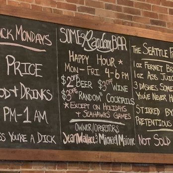 Some Random Bar - New American Near Me - Seattle, Washington