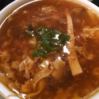 Lotus Cafe - Hackensack - Delicious hot & sour soup - Chinese Near Me - Hackensack, New Jersey