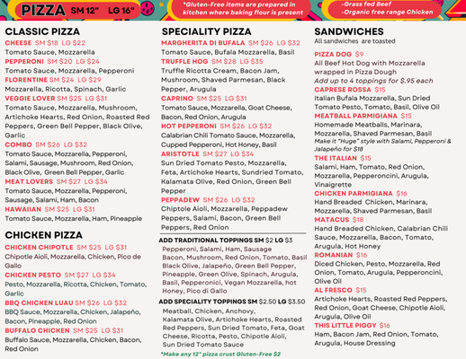 Menu photo 1 Sal's Pizzeria Cotati, CA Menu photo 1 Sal's Pizzeria Cotati, CA
