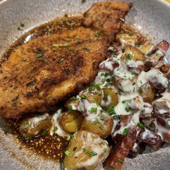 Park West Tavern - Pork Schnitzel - New American Near Me - Ridgewood, New Jersey Park West Tavern - Pork Schnitzel - New American Near Me - Ridgewood, New Jersey