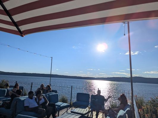 Red Hat on the River by null