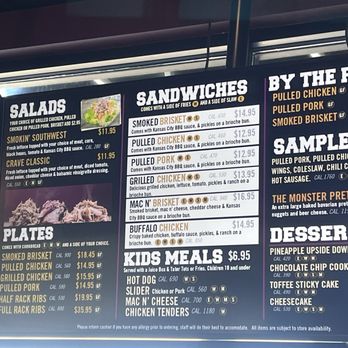Crave Hot Dogs & BBQ - Menu - Barbeque Near Me - Concord, North Carolina Crave Hot Dogs & BBQ - Menu - Barbeque Near Me - Concord, North Carolina