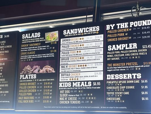 Menu photo 1 Crave Hot Dogs & BBQ Concord, NC Menu photo 1 Crave Hot Dogs & BBQ Concord, NC