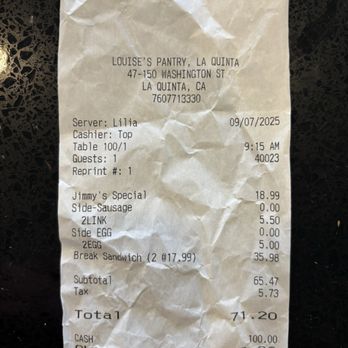 Louise's Pantry - American Near Me - La Quinta, California