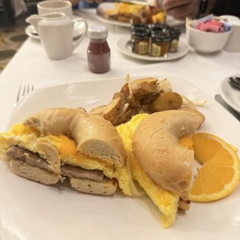 Parker's Restaurant - King bagel sandwich - New American Near Me - Boston, Massachusetts