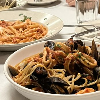 Villaggio's Italian Restaurant - a bowl of pasta and musselling - Italian Near Me - Lahaska, Pennsylvania Villaggio's Italian Restaurant - a bowl of pasta and musselling - Italian Near Me - Lahaska, Pennsylvania
