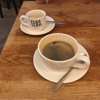 Teds Oud-West - Espresso and an Americano. - Breakfast & Brunch Near Me - Amsterdam, New Hampshire