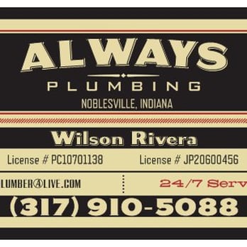 Always Plumbing - Plumbing Near Me - Noblesville, Indiana Always Plumbing - Plumbing Near Me - Noblesville, Indiana