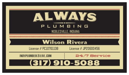 Slide of Always Plumbing