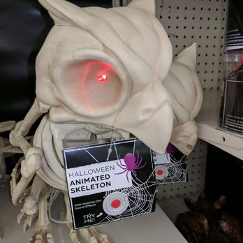 Big Lots - Um, creepy animated owl skeleton. - Department Stores Near Me - Baton Rouge, Louisiana Big Lots - Um, creepy animated owl skeleton. - Department Stores Near Me - Baton Rouge, Louisiana