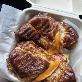 Breka Bakery & Cafe - Cretzel Ham&Cheese Melt - Bakeries Near Me - Vancouver, British Columbia
