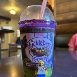 The Huckleberry Patch - Huckleberry milkshake, one of the best things I've ever eaten!