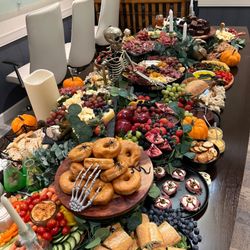 Overwood Artisan Platters - Spooktacular Grazing Table