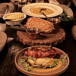 Ship Tavern - Italian rice, beef Wellington and slow cook pork belly.