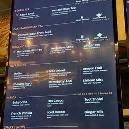 Menu Menu