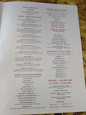 Menu photo 2 Manvel Seafood & Grill Manvel, TX Menu photo 2 Manvel Seafood & Grill Manvel, TX