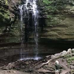 Tannery Falls - Tannery Fall in July.