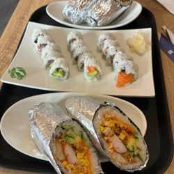 Sushiland - Sushi burrito and Sushi roll