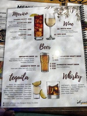 Menu photo 1 Mezcal Newport News, VA