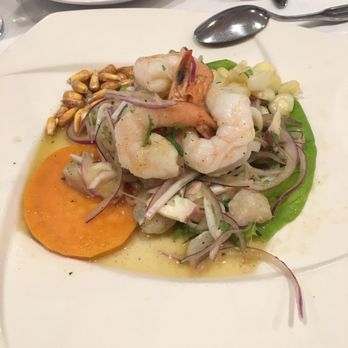 INTI Peruvian Restaurant - Ceviche Mixto - Peruvian Near Me - New York, New York INTI Peruvian Restaurant - Ceviche Mixto - Peruvian Near Me - New York, New York