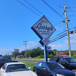 Larry's Sale's & Repair - Business sign